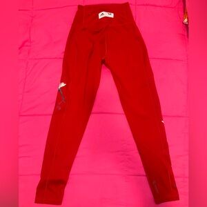Adidas Red Athletic Pants